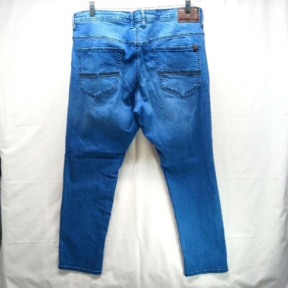 Buffalo  David Button Axel Slim Stretch Denim Jeans 5 Pocket Men's 40x32-*(31)** - Picture 3 of 13